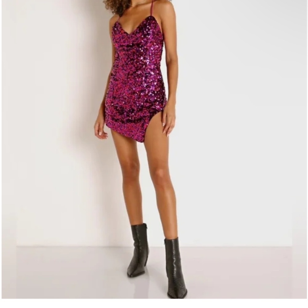 FOR LOVE & LEMONS SHOWTIME MINI DRESS